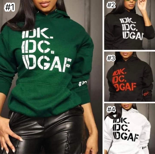 Women Fashion Hoodie #NOO