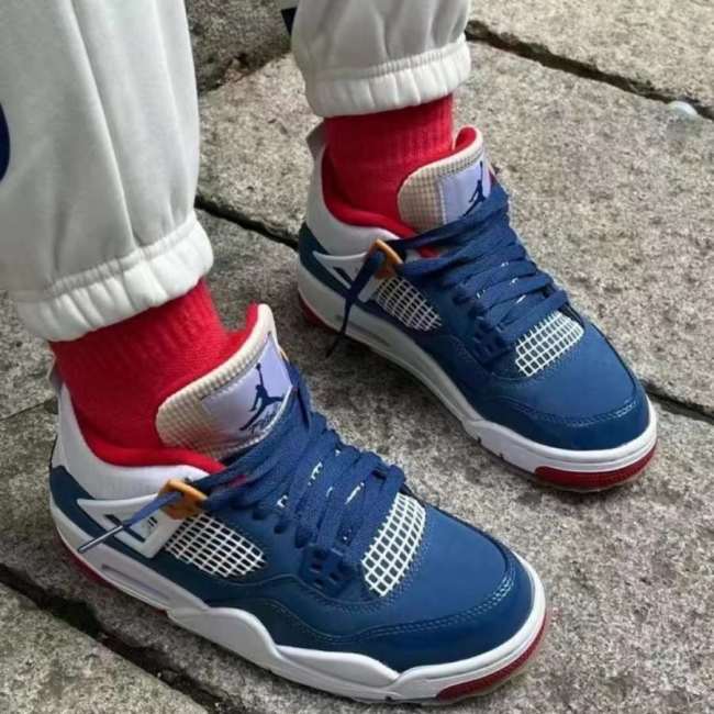 Fashion Sports Shoes AJ4 with Box #NIK