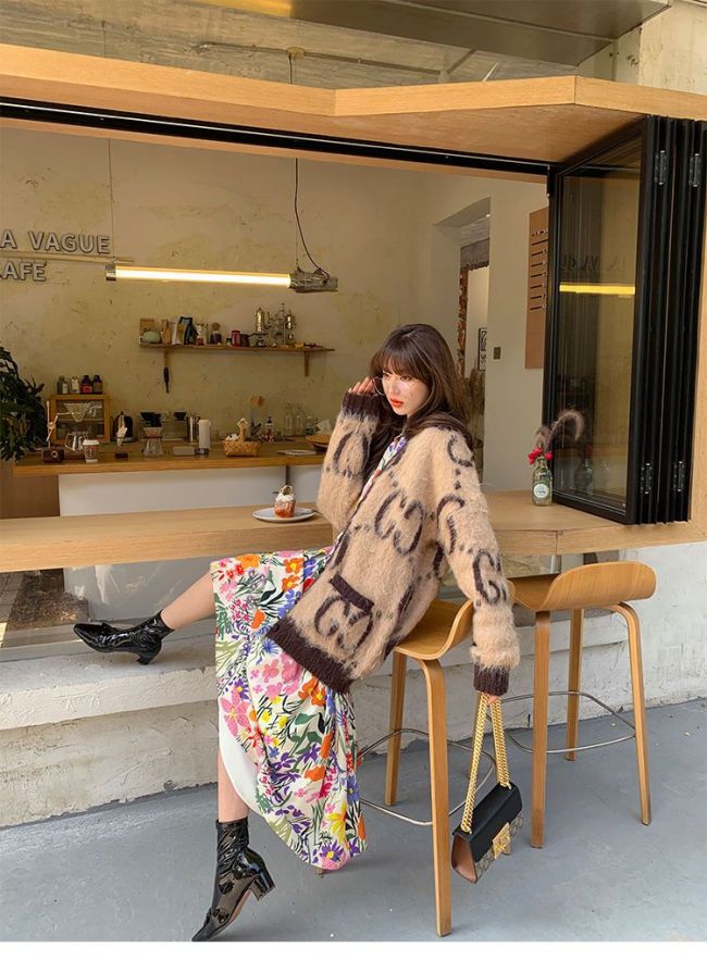 High Quality Fashion Knitted Cardigan for Women #GUI