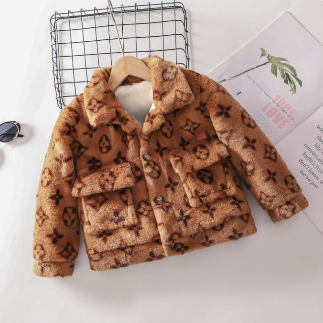 Fashion Coat Jacket for Kid Size 2Y-11Y