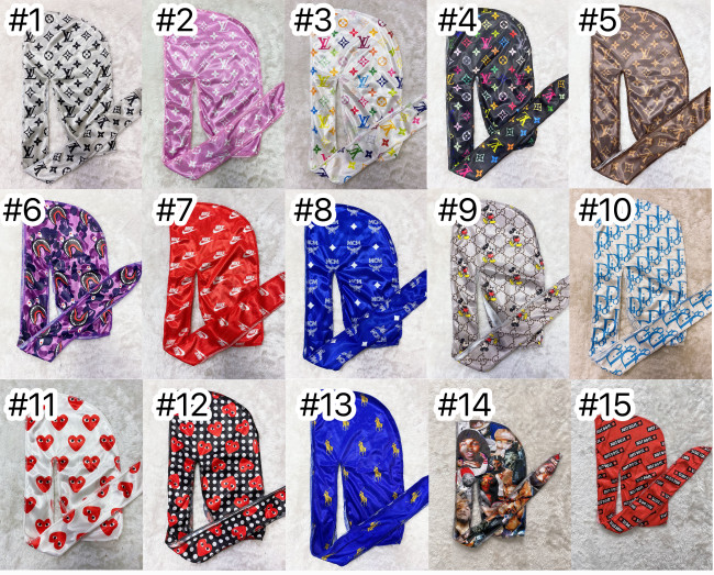 Men & Kids Designer Durags