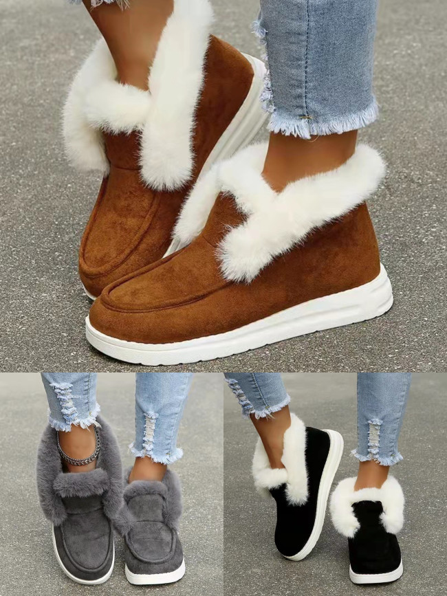 Women Furry Shoes #NO