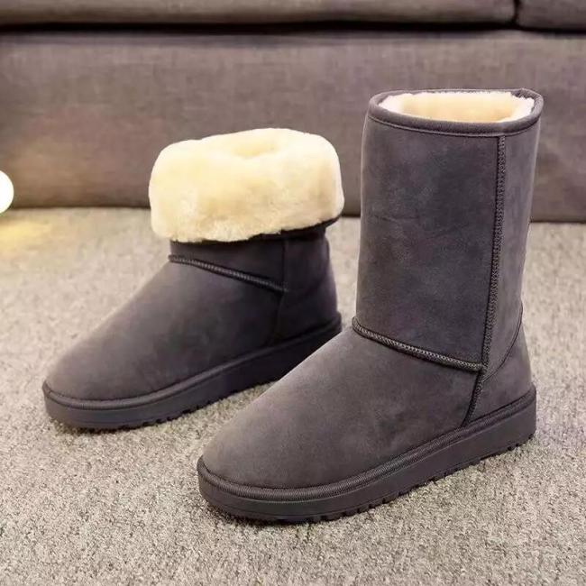 1 Pair Fashion Snow Boots for Women Size:4-12 #UG