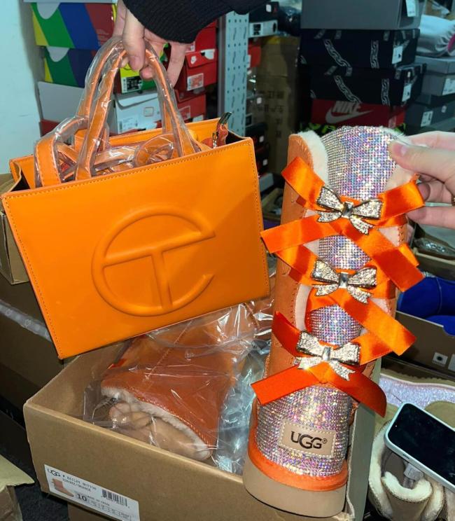 Women Winter Boots with Bag Set Free Shipping #UG