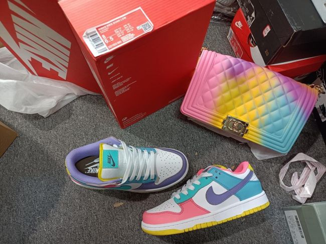 Women Fashion Shoes with Bag Set #NIK