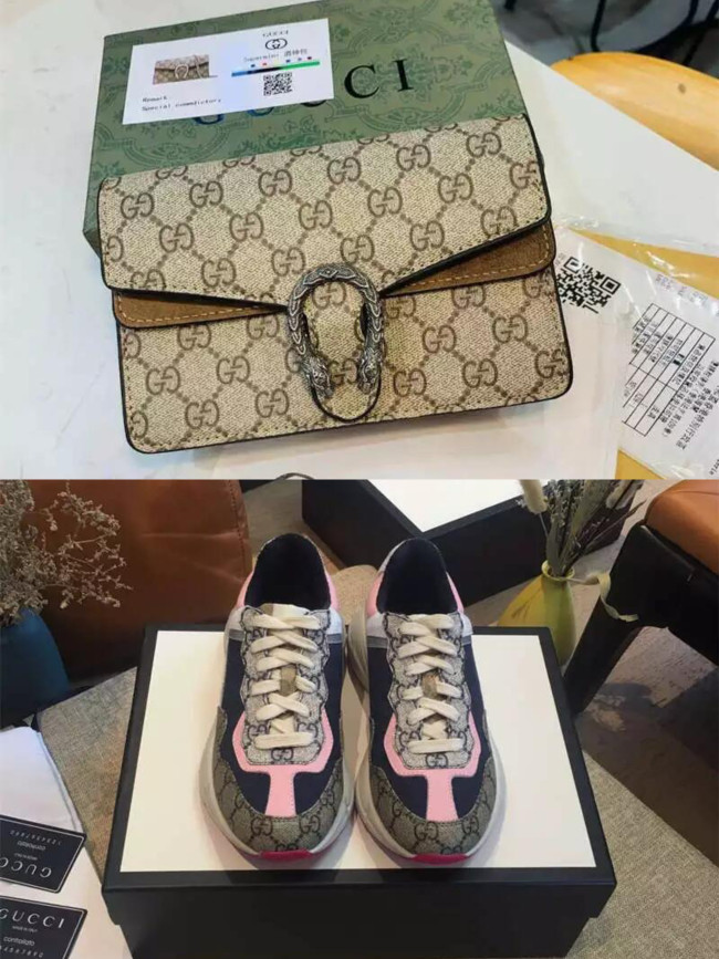 1 set Fashion shoes & bag Free Shipping  #GUI