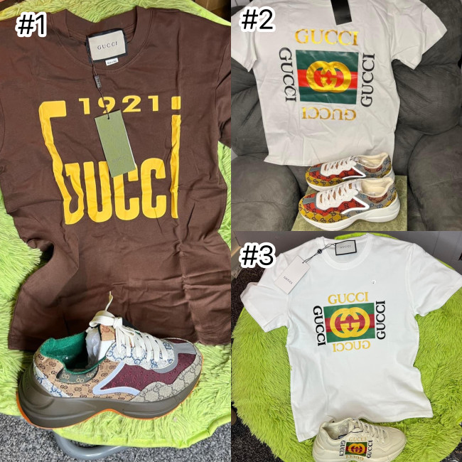 Fashion Shirt with Shoes Set #GUI