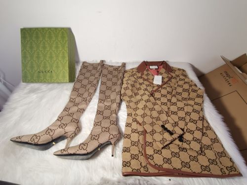 1 Set Fashion Jacket & Boot #GUI