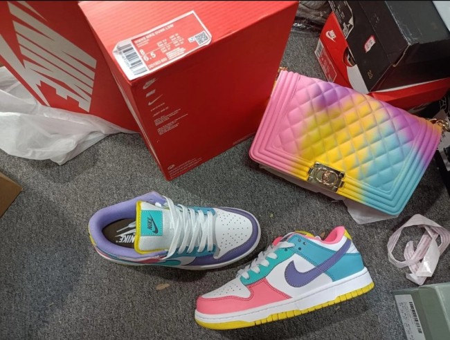 Women Fashion Shoes with Bag Set #NIK