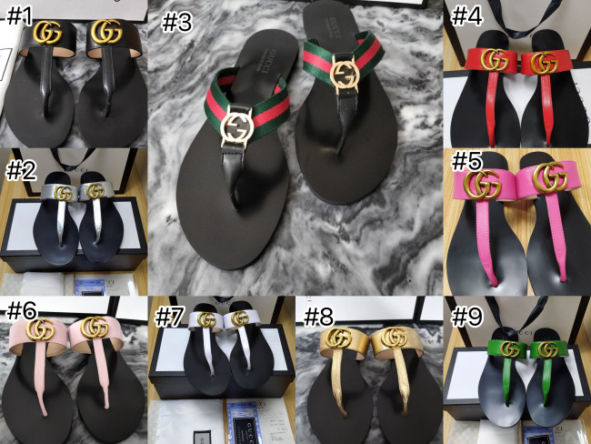 Wholesale Flip Flops with Box #GUI