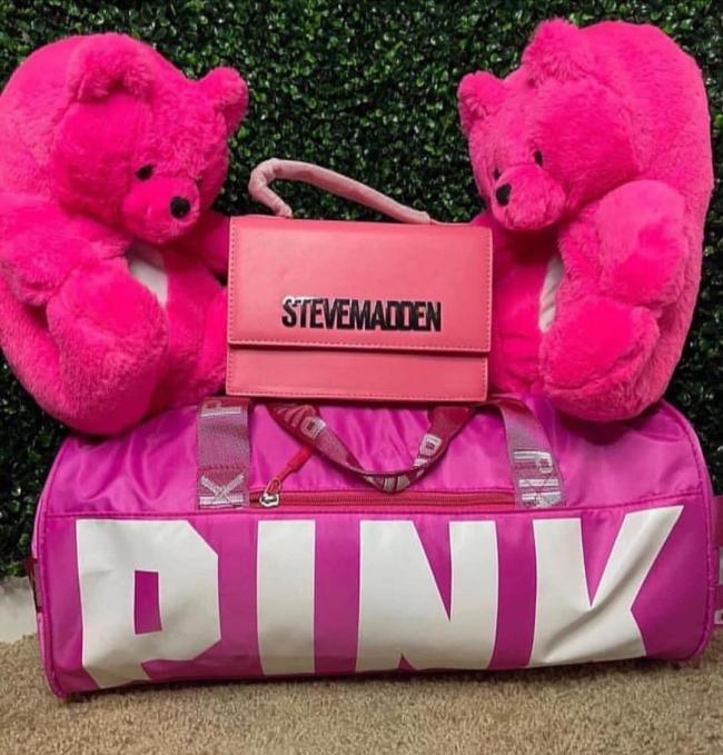 Teddy Bear Shoes with Bag Set Free Shipping #NO