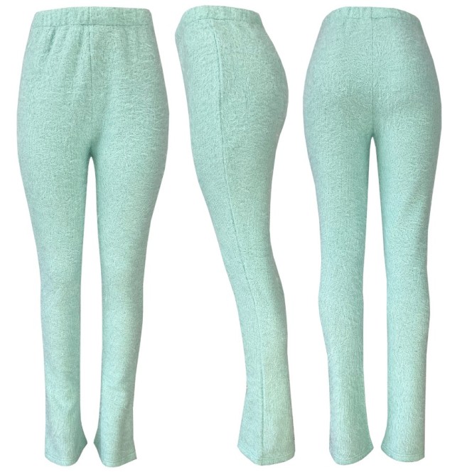 Fuzzy Stacked Joggers Size S-2XL #NOO