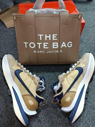1 set Fashion sport shoes & bag #NIK #MJ