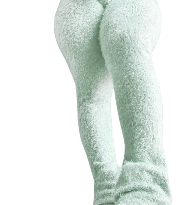 Fuzzy Stacked Joggers Size S-2XL #NOO