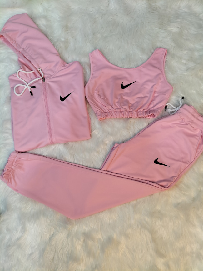 Women 3 pcs Sports Sets with Tags #NIK