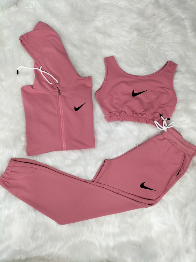 Women 3 pcs Sports Sets with Tags #NIK