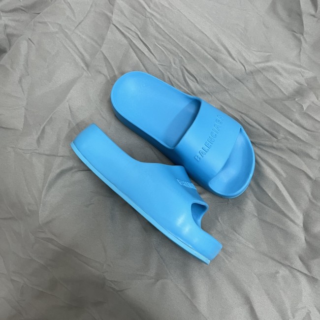 Women Fashion Thick Slides with Box #BAL