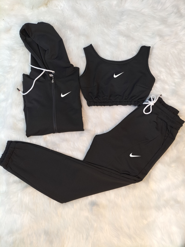 Women 3 pcs Sports Sets with Tags #NIK