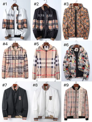 High Quality Fashion Jacket for Men with Tags  Size:M-3XL  #BUR