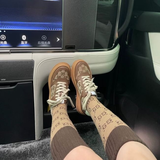 Women Tennis Shoes with Socks Set #GUI