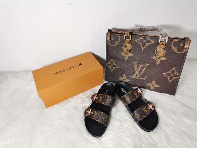 1 set fashion slipper & bag SALE #LOV