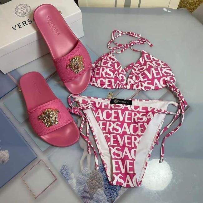 Women Slides with Swimsuit Set #CHA #LOV #VER#DIO