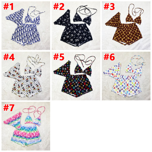  Women 3 pcs Swimsuit Set #CHN #LOV