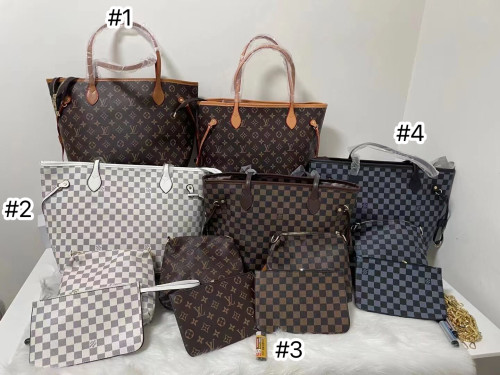 Wholesale Jean Tote Bag 3 Pcs No Box #LOV