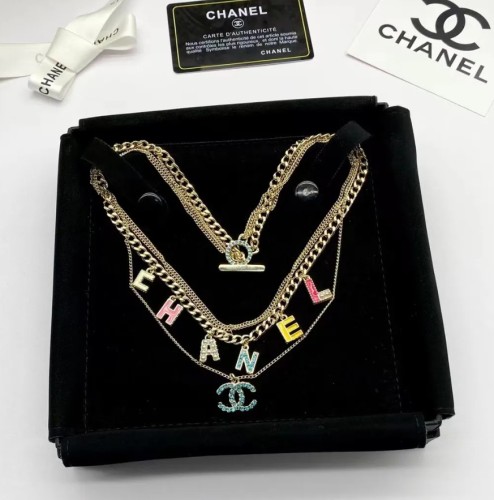 Women Fashion Bracelet with Necklace Set with Box #CHN