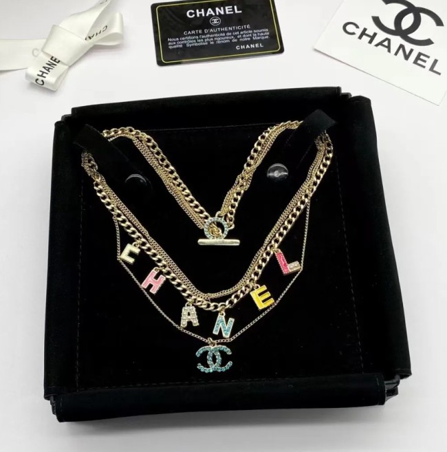 Women Fashion Bracelet with Necklace Set with Box #CHN