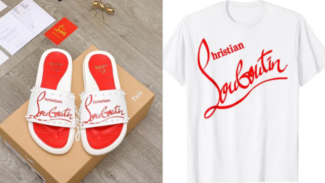 1 Set Top Quality Fashion Slipper & T-Shirt  #CL