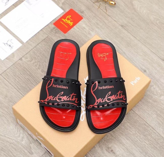 1 Set Top Quality Fashion Slipper & T-Shirt  #CL