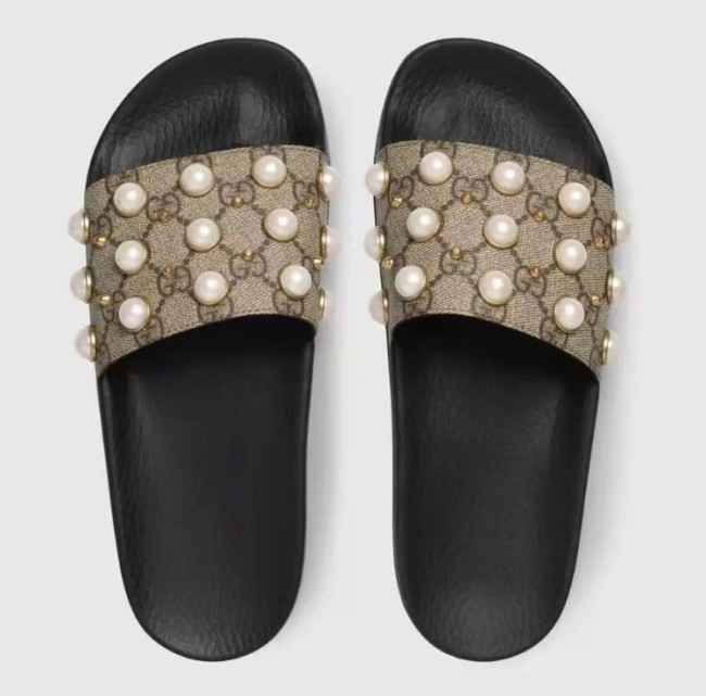 Women Fashion Slides with Box #GUI