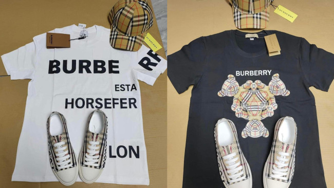 Fashion Shoes with Shirt Hat 3 pcs Set #BUR