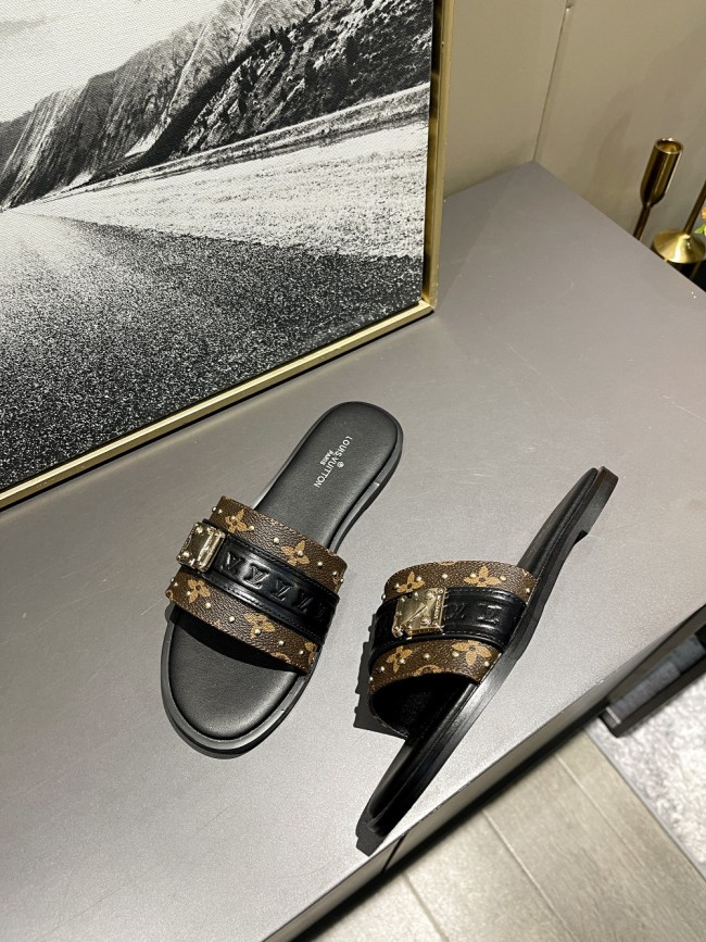 Women Fashion Slides with Box #LOV