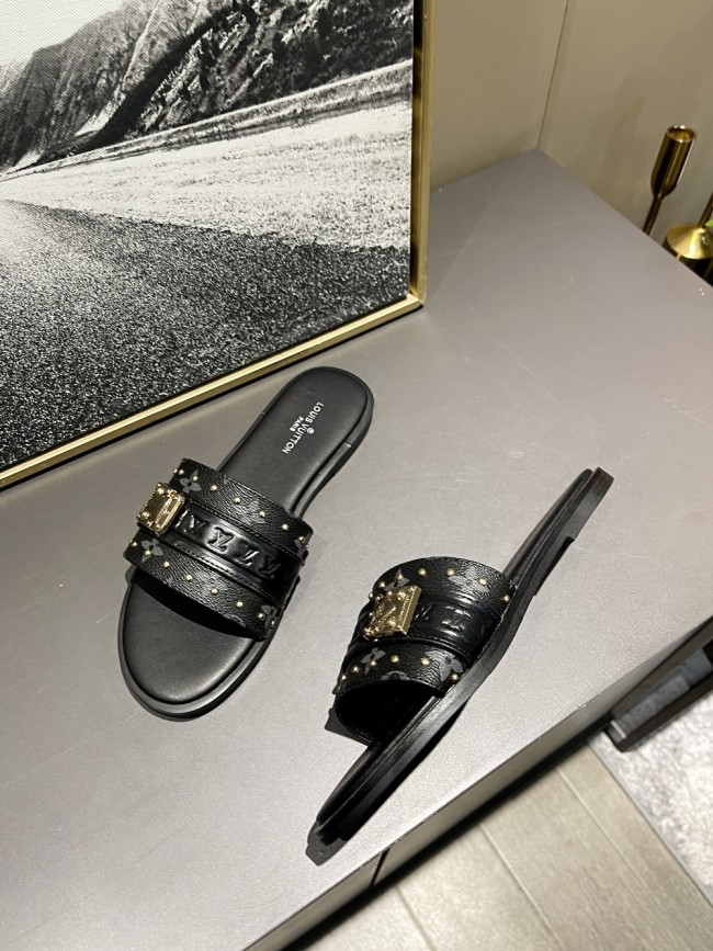 Women Fashion Slides with Box #LOV