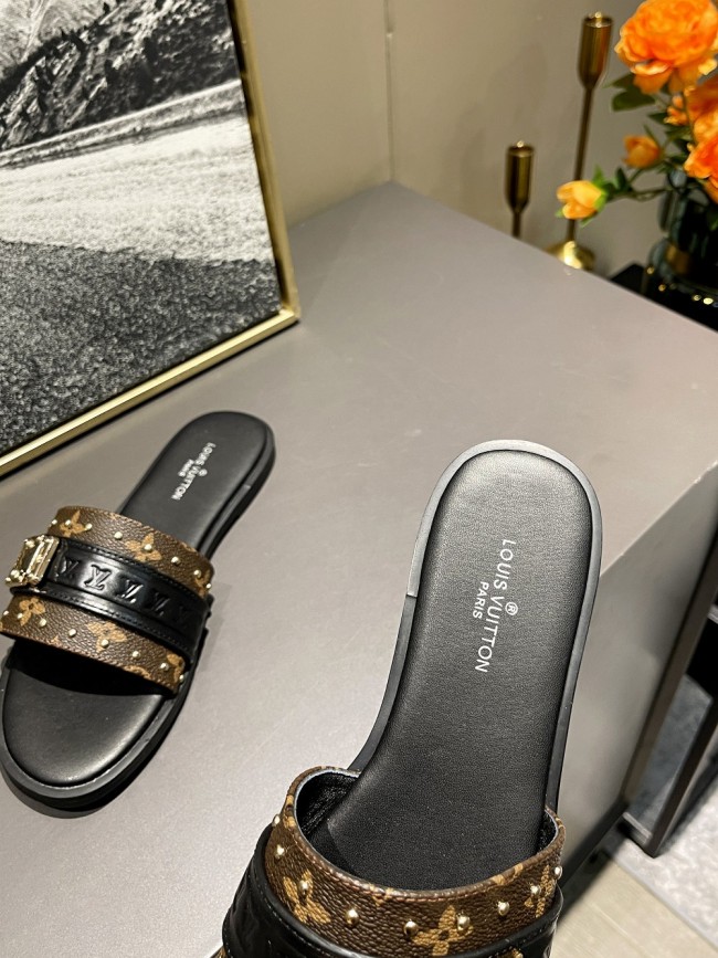 Women Fashion Slides with Box #LOV