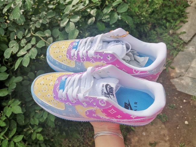 Fashion Sports AF Shoes with Box (Changing color)  #NIK