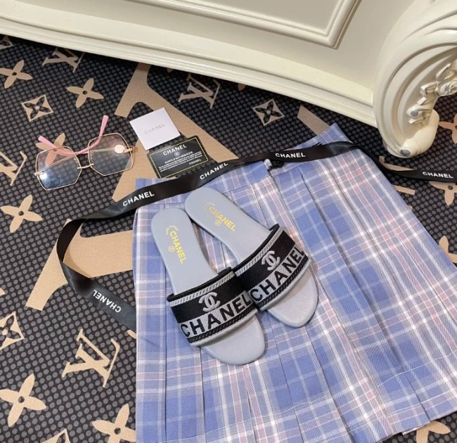 Women Fashion Slides with Box SALE #CHN