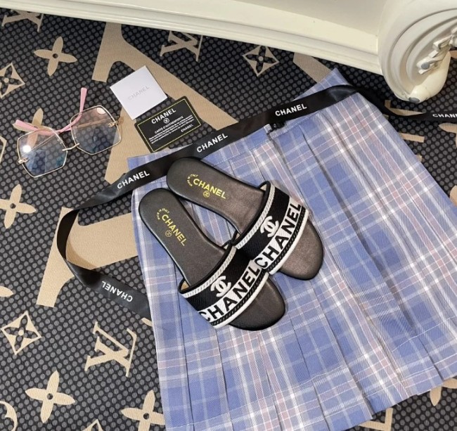 Women Fashion Slides with Box SALE #CHN