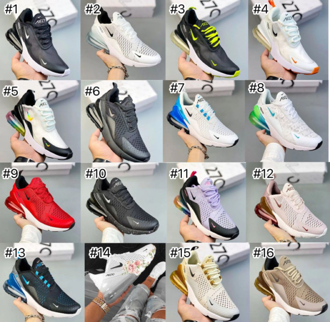 Fashion Sports Shoes with Box Max Air 270 #NIK