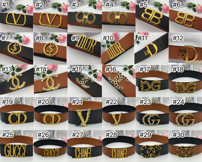 Big Logo Waist Belt 7cm