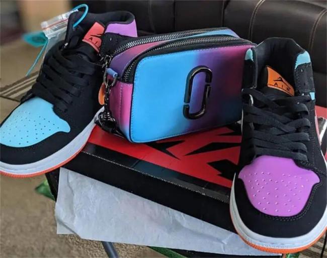 1 Set Fashion Sport Shoe & Bag Set Free Shipping #NIK