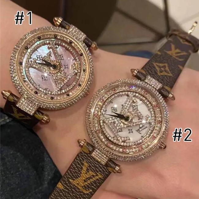 Top quality quartz watch with box free shipping #LOV