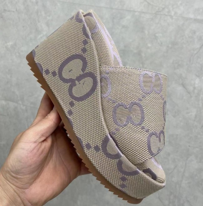 Women Fashion Slides with Box #GUI