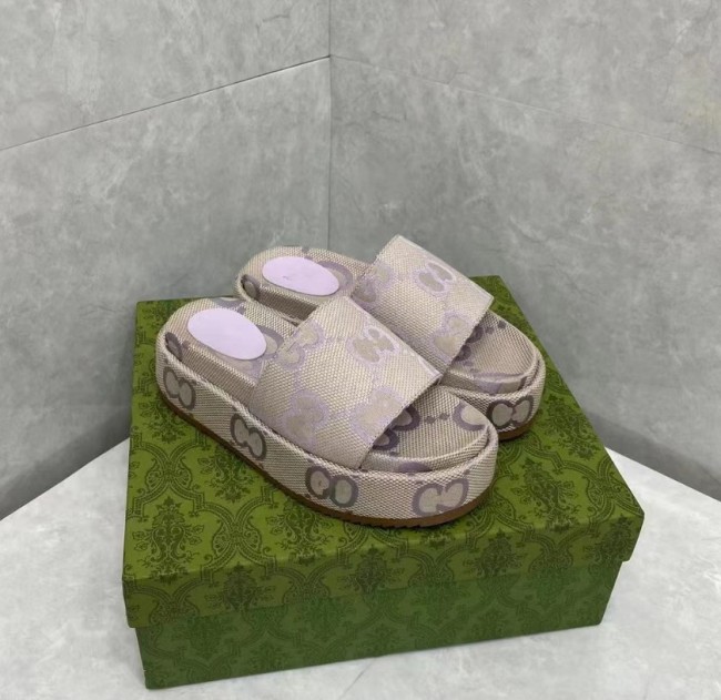 Women Fashion Slides with Box #GUI