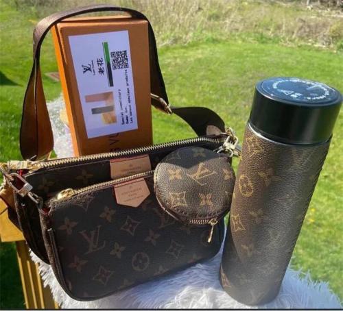 1 set fashion bag & cup with box #LOV
