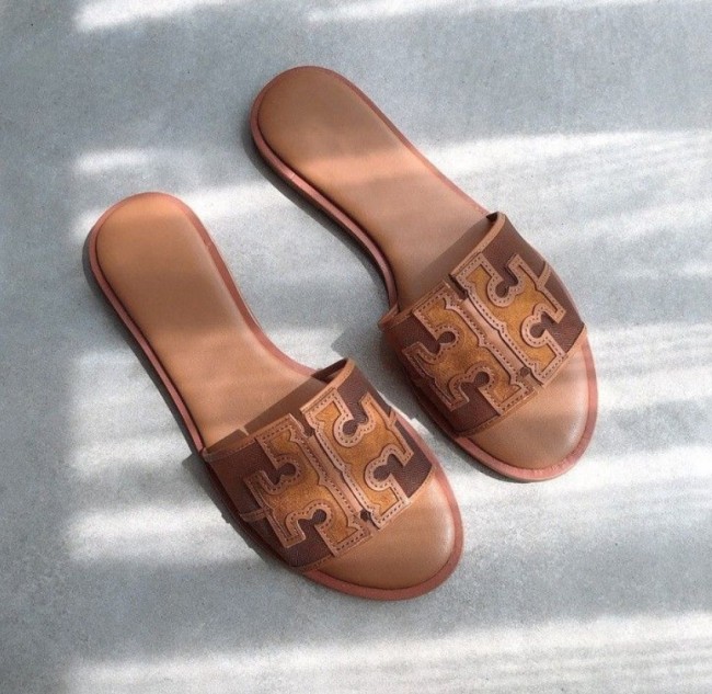 Women Fashion TB Slides with Box #Tory