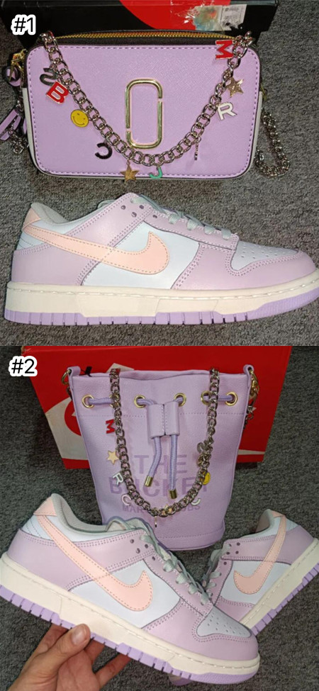 1 set fashion sport shoes & bag free shipping #NIK #MJ