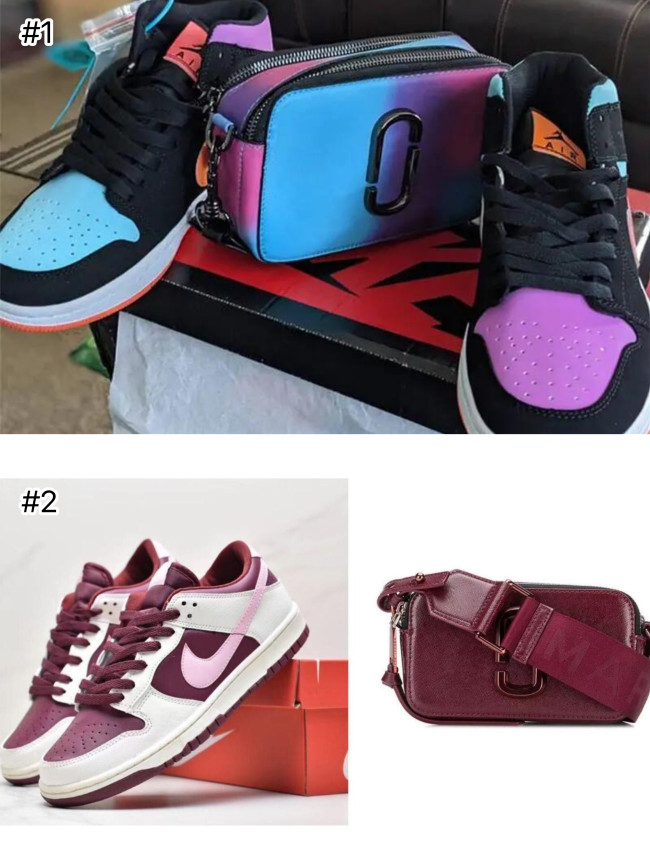 1 Set Fashion Sport Shoe & Bag Set Free Shipping #NIK